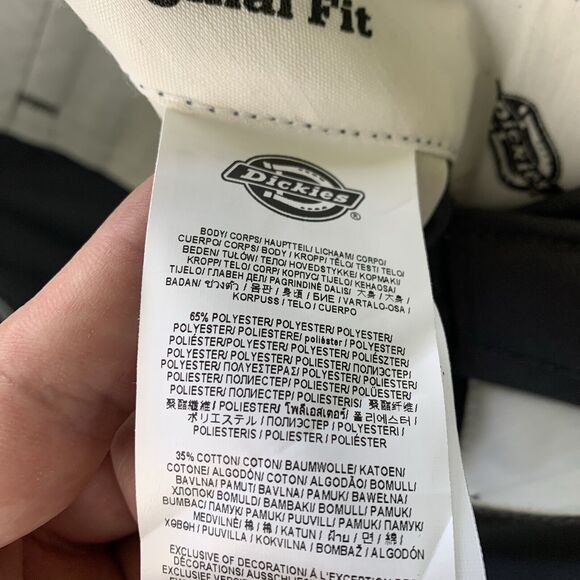 NWT Dickies Mens 874 Original Fit Chino Work Pants Gray Size 34 x 34 “Brand New” - Picture 12 of 14